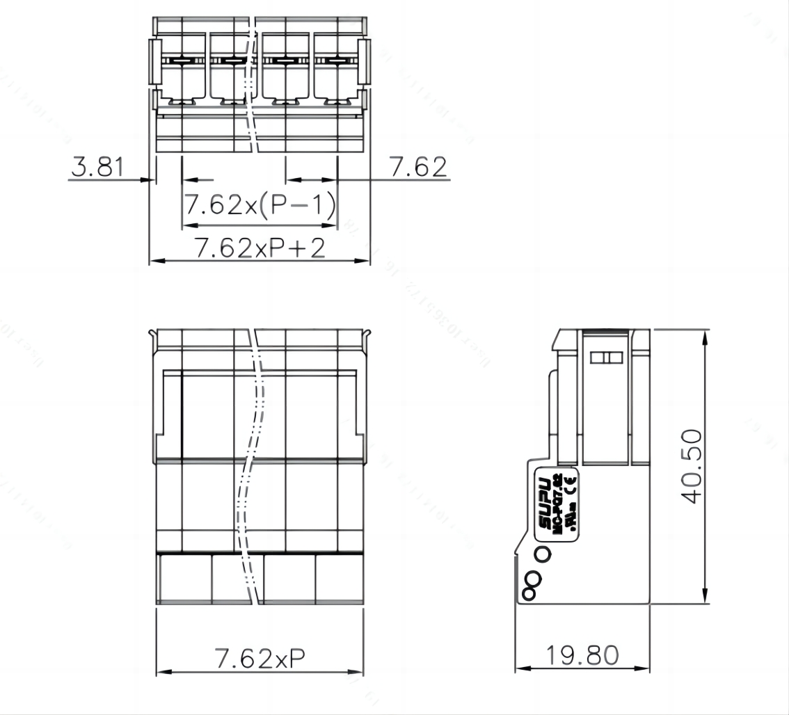 插拔式端子MC-PQ7.62HXXP-I-0001插座